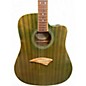 Used Kona K1TG Trans Green Acoustic Guitar
