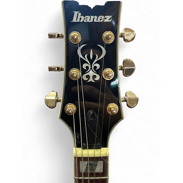 Used Ibanez AR520H Black Hollow Body Electric Guitar