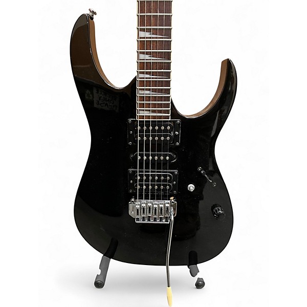 Used Ibanez GRG170DX Black Solid Body Electric Guitar