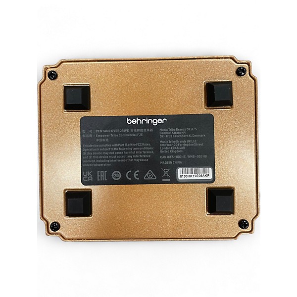 Used Behringer Centaur Effect Pedal