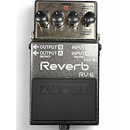 Used BOSS RV6 Digital Reverb Effect Pedal