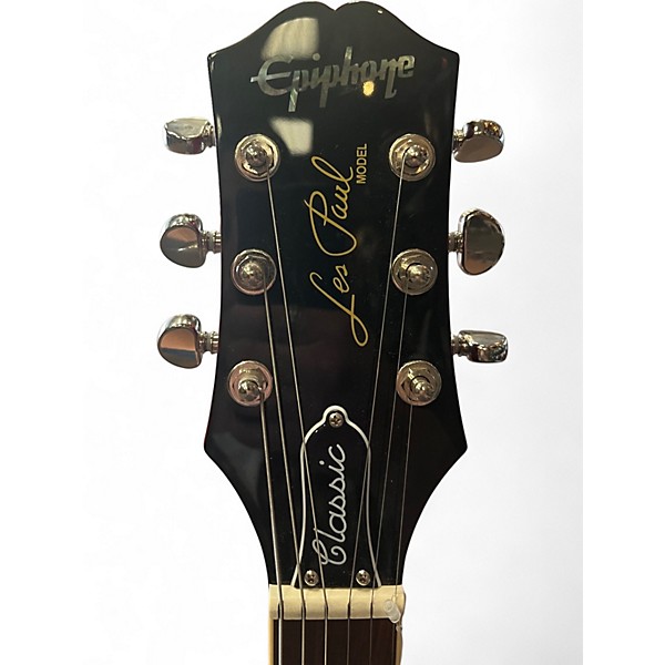 Used Epiphone  LES PAUL CLASSIC Cherry Sunburst Solid Body Electric Guitar