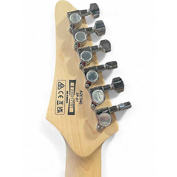 Used Ibanez AZES40 BABY BLUE Solid Body Electric Guitar