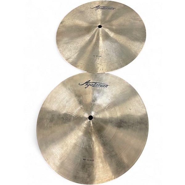 Used Agazarian 13in HIHATS Cymbal