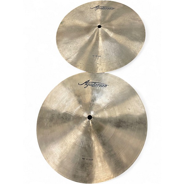 Used Agazarian 13in HIHATS Cymbal