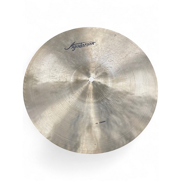 Used Agazarian 16in CHRASH Cymbal