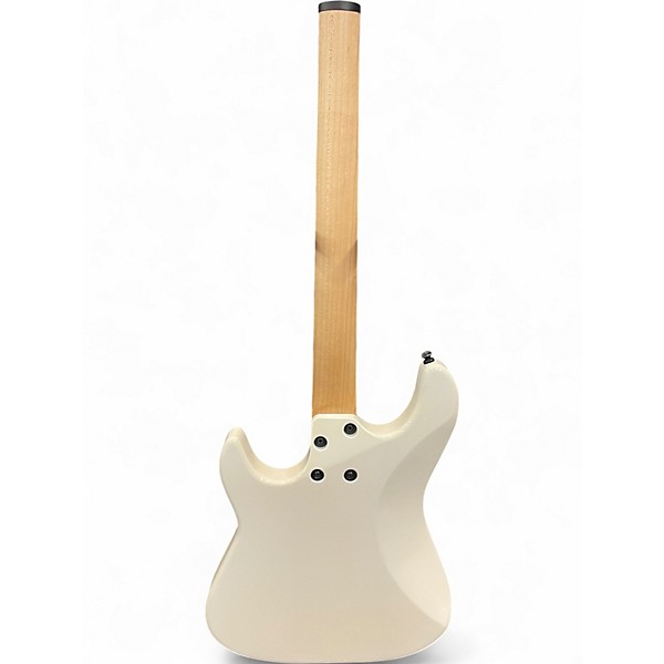 Used Kiesel Delos 6 Headless White Solid Body Electric Guitar