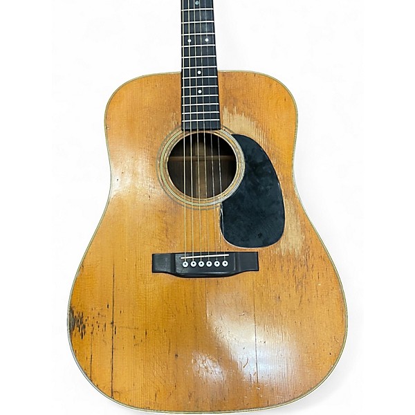 Vintage 1967 Martin D28 Natural Acoustic Guitar