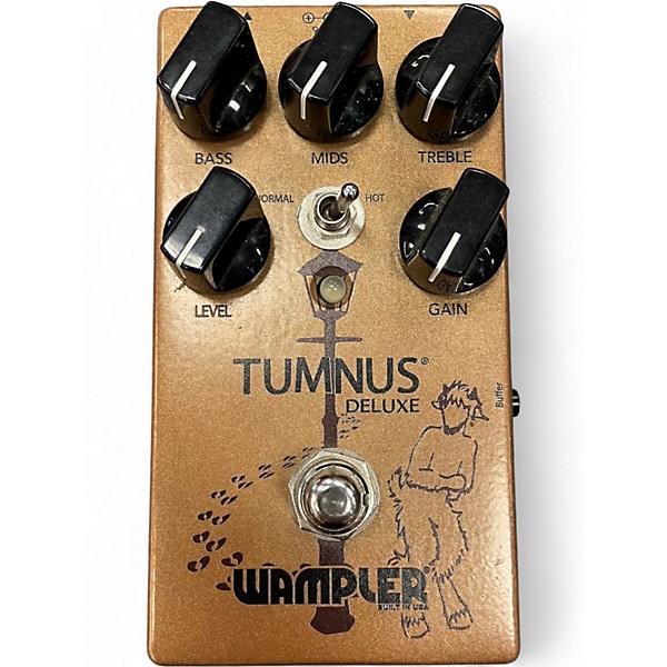Used Wampler Tumnus Deluxe Overdrive Effect Pedal
