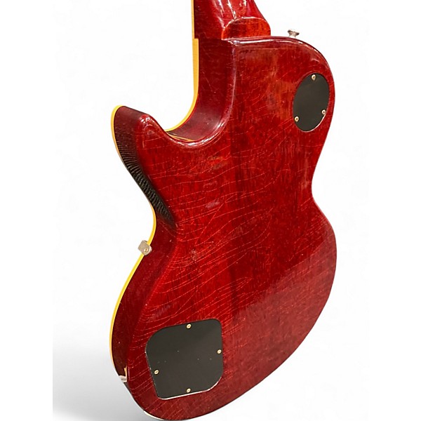 Used Gibson Custom Shop 59 Les Paul Standard P90/HB Murphy Lab Washed Cherry Sunburst Ultra Light Aged Solid Body Electri...