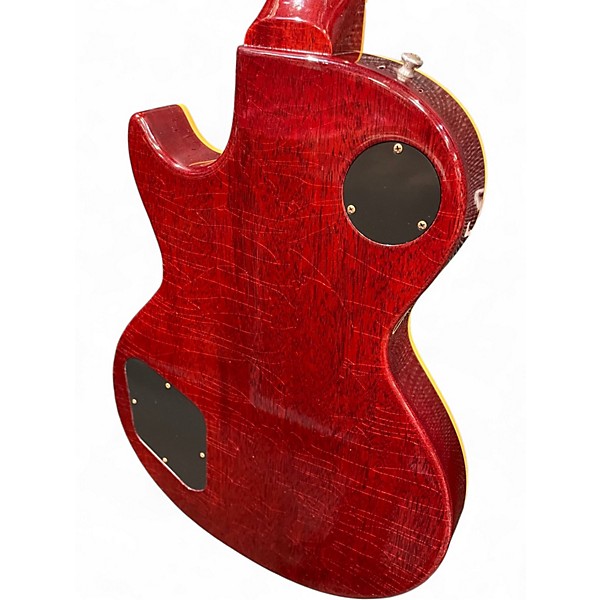 Used Gibson Custom Shop 59 Les Paul Standard P90/HB Murphy Lab Washed Cherry Sunburst Ultra Light Aged Solid Body Electri...