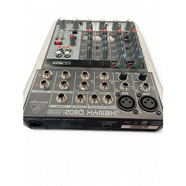 Used Behringer Xenyx Q802USB Unpowered Mixer