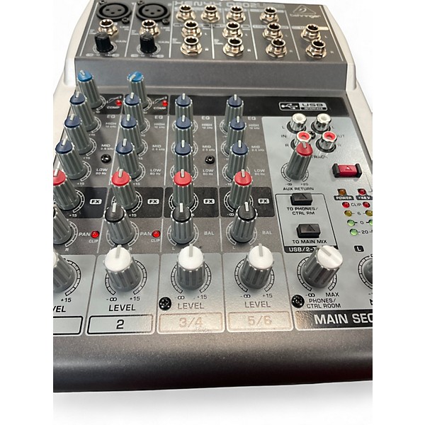 Used Behringer Xenyx Q802USB Unpowered Mixer