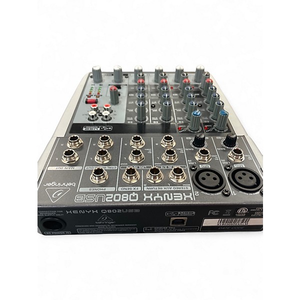 Used Behringer Xenyx Q802USB Unpowered Mixer