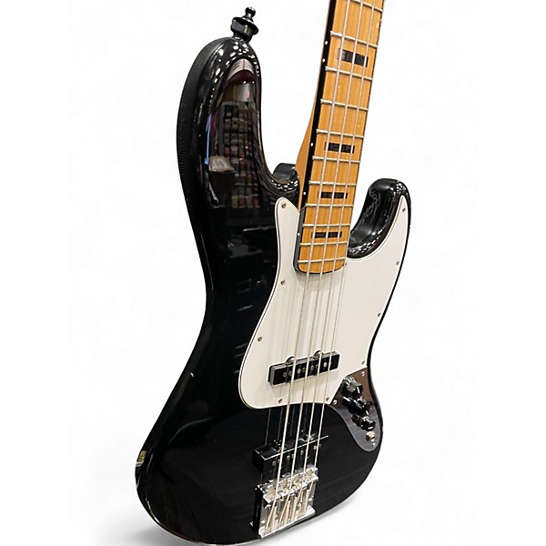 Used Fender Geddy Lee Signature Jazz Bass Black Electric Bass Guitar