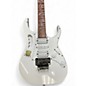 Used Ibanez JEMJR white Solid Body Electric Guitar thumbnail