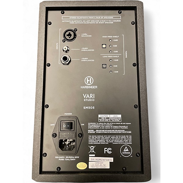 Used Harbinger SM505 Powered Monitor