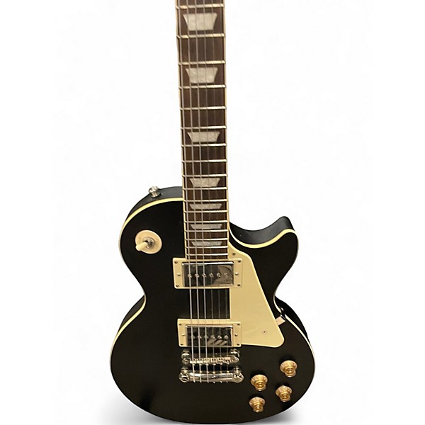 Used Epiphone Les Paul Traditional Pro IV Black Solid Body Electric Guitar