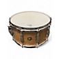 Used Gretsch Drums 8X14 GK071415 Broadkaster Snare Drum Amber Pearl Drum thumbnail