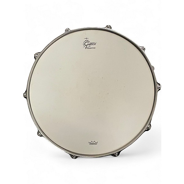 Used Gretsch Drums 8X14 GK071415 Broadkaster Snare Drum Amber Pearl Drum