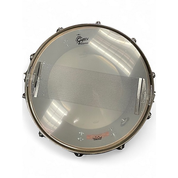 Used Gretsch Drums 8X14 GK071415 Broadkaster Snare Drum Amber Pearl Drum