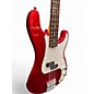 Used Fender MIJ 75TH Anniversary Precision Bass  Candy Apple Red Electric Bass Guitar