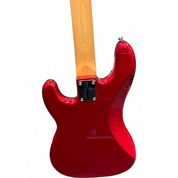 Used Fender MIJ 75TH Anniversary Precision Bass  Candy Apple Red Electric Bass Guitar