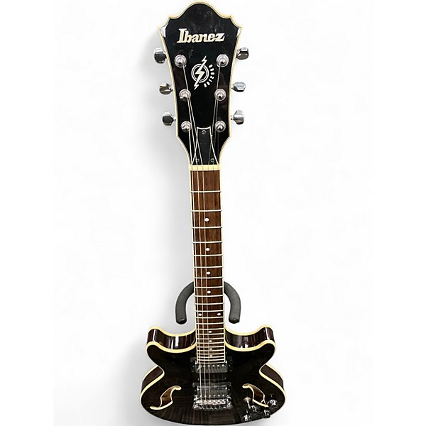 Used Ibanez AM73B Archtop Trans Brown Hollow Body Electric Guitar