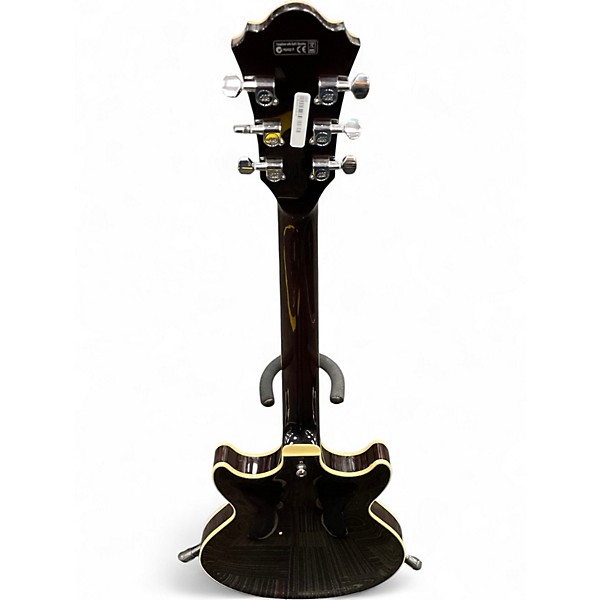 Used Ibanez AM73B Archtop Trans Brown Hollow Body Electric Guitar