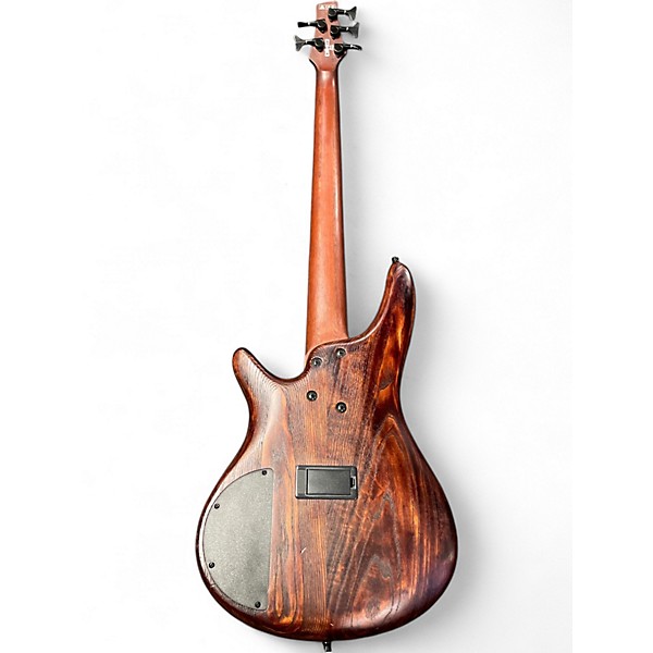 Used 2017 Ibanez SR655 Walnut Electric Bass Guitar