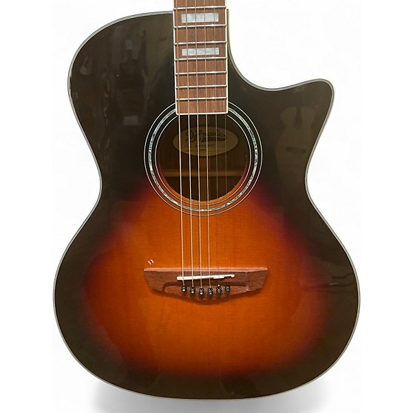 Used D'Angelico Premier Series SUNBURST Solid Body Electric Guitar