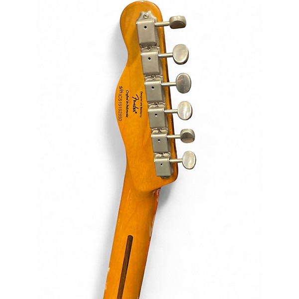 Used Squier Classic Vibe 70s Thinline Telecaster SUNBURST Hollow Body Electric Guitar