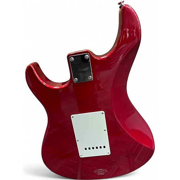 Used Yamaha Pacifica Candy Apple Red Solid Body Electric Guitar