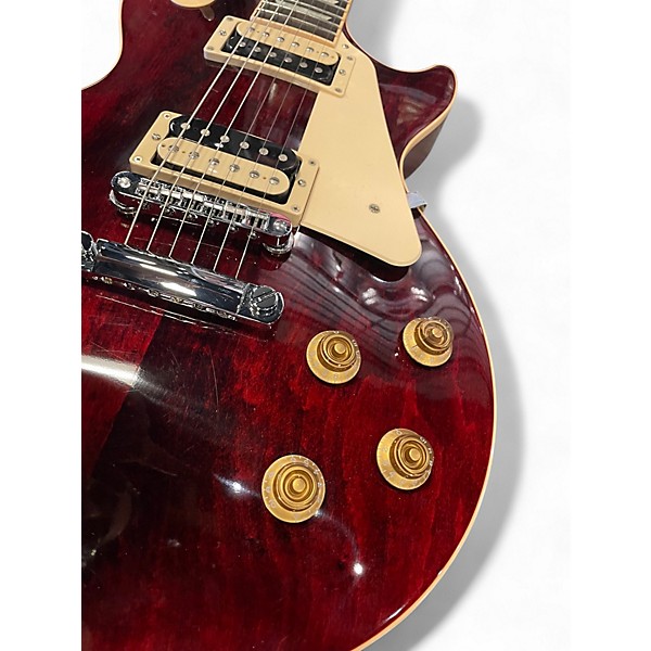 Used Gibson Les Paul Traditional Pro 3T Wine Red Solid Body Electric Guitar