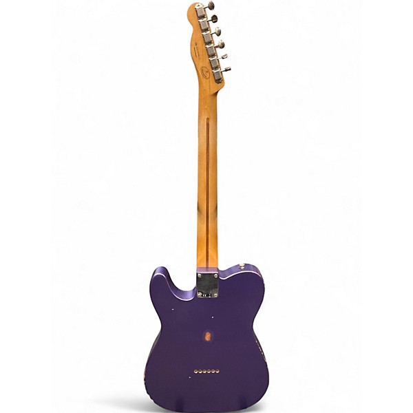 Used Fender Road Worn Player Telecaster Purple Solid Body Electric Guitar