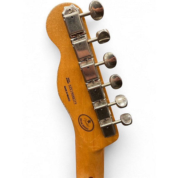 Used Fender Road Worn Player Telecaster Purple Solid Body Electric Guitar