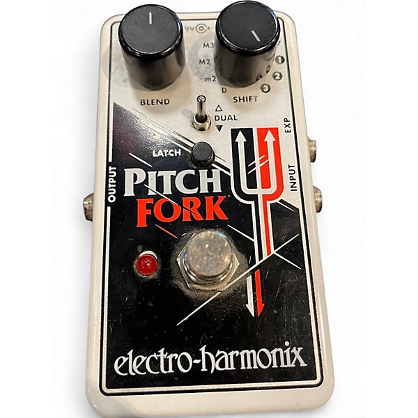 Used Electro-Harmonix Pitch Fork Polyphonic Pitch Shifting Effect Pedal
