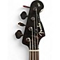 Used Fender Aerodyne Jazz Bass Black Electric Bass Guitar