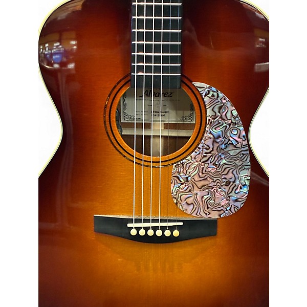 Used Alvarez LF60e Brown Sunburst Acoustic Guitar