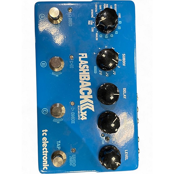 Used TC Electronic Flashback X4 Delay And Looper Effect Pedal