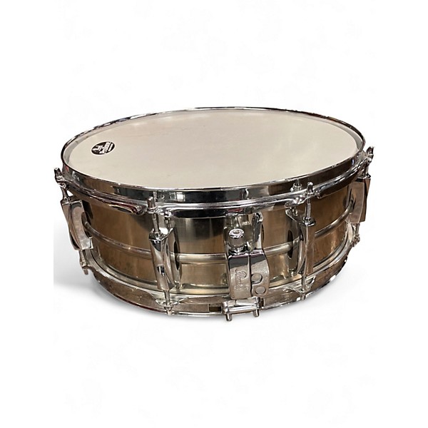 Used Pearl 5.5X14 Sensitone Snare brushed steel Drum