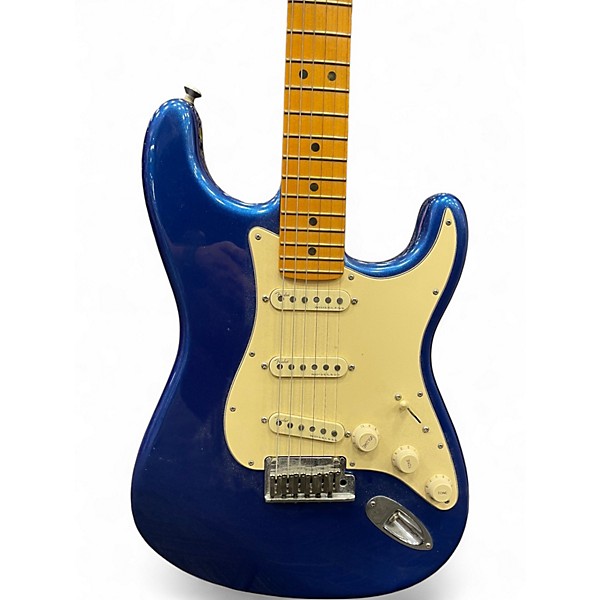 Used 2021 Fender American Ultra Stratocaster COBRA BLUE Solid Body Electric Guitar