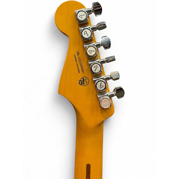 Used 2021 Fender American Ultra Stratocaster COBRA BLUE Solid Body Electric Guitar