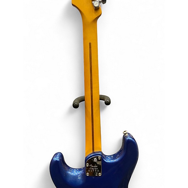 Used 2021 Fender American Ultra Stratocaster COBRA BLUE Solid Body Electric Guitar
