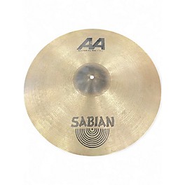 Used SABIAN 21in AA RAW BELL RIDE Cymbal