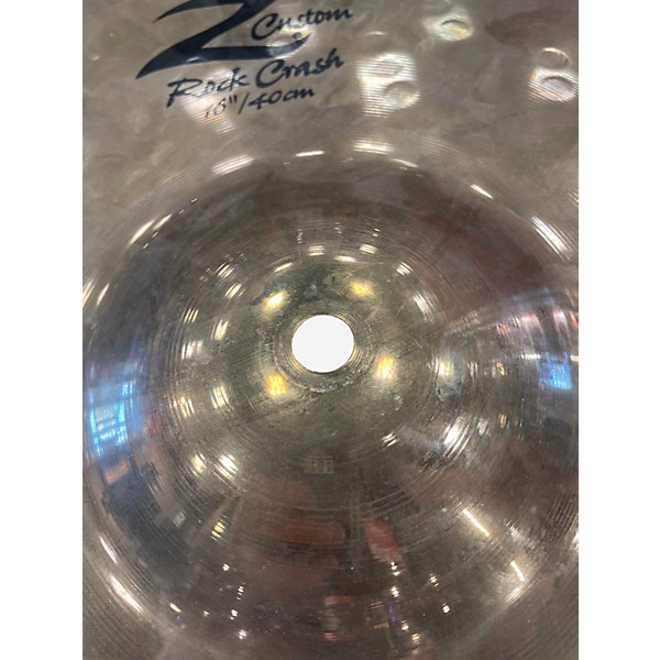Used Zildjian 16in Z Custom Rock Crash Cymbal