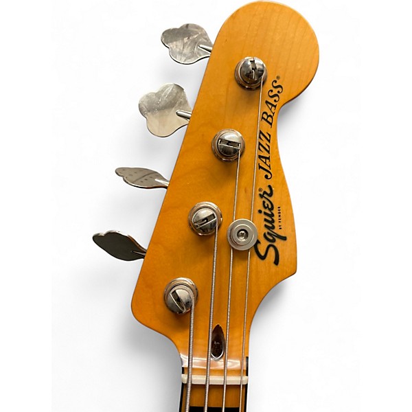 Used Squier Classic Vibe 70s Jazz Bass Natural Electric Bass Guitar
