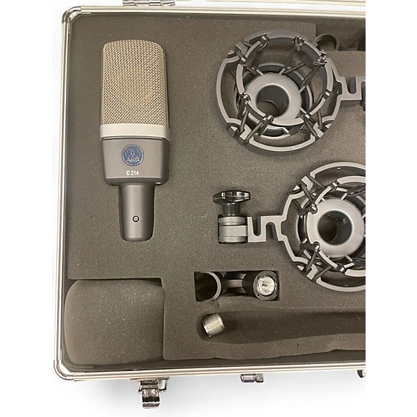 Used AKG C214ST Stereo Matched Condenser Microphone