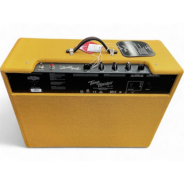 Used Fender Tone Master FR12 1000W 1x12 FRFR Tweed Guitar Cabinet