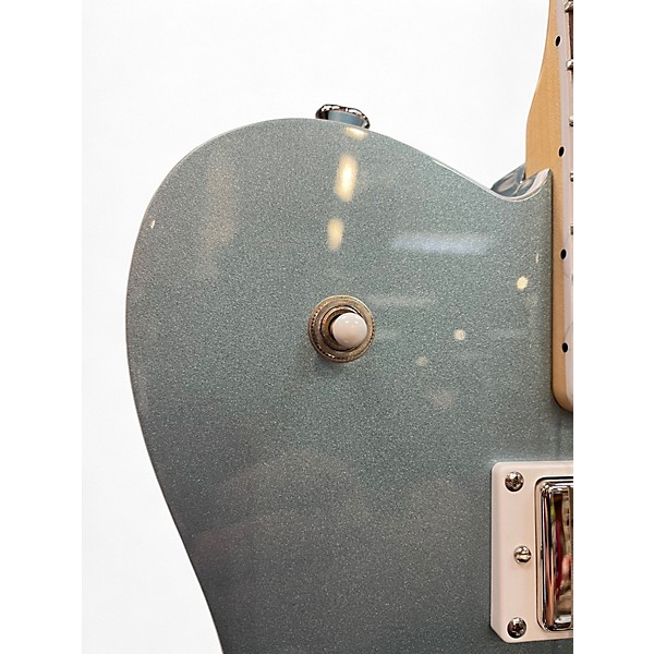 Used Squier Paranormal Troublemaker Telecaster Deluxe Ice Blue Solid Body Electric Guitar